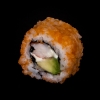 Red Ebi avocado roll (8ks)