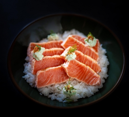Chirashi Tataki Salmon